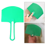 Maxbell Curved Plastic Putty Knife Hollow Handle Putty Scraper for Putty Painting