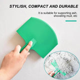 Maxbell Curved Plastic Putty Knife Hollow Handle Putty Scraper for Putty Painting