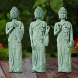 Maxbell Buddha Fish Tank Statue Figurine Aquarium Decoration Balcony Home Office Hands