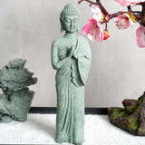 Maxbell Buddha Fish Tank Statue Figurine Aquarium Decoration Balcony Home Office Hands