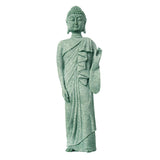 Maxbell Buddha Fish Tank Statue Figurine Aquarium Decoration Balcony Home Office Left Hand