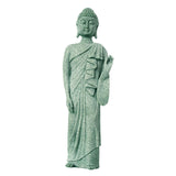 Maxbell Buddha Fish Tank Statue Figurine Aquarium Decoration Balcony Home Office Left Hand