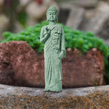 Maxbell Buddha Fish Tank Statue Figurine Aquarium Decoration Balcony Home Office Right Hand