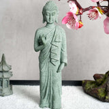 Maxbell Buddha Fish Tank Statue Figurine Aquarium Decoration Balcony Home Office Right Hand