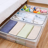 Maxbell Duvet Bedding Clothing Storage Under bed Bag Organizer Bins Case 80x47x15cm