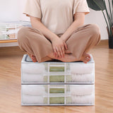 Maxbell Duvet Bedding Clothing Storage Under bed Bag Organizer Bins Case 80x47x15cm