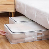 Maxbell Duvet Bedding Clothing Storage Under bed Bag Organizer Bins Case 80x47x15cm