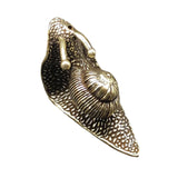 Maxbell Pure Brass Snail Figurines Miniature Sculpture Small Snail Statue