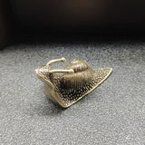 Maxbell Pure Brass Snail Figurines Miniature Sculpture Small Snail Statue