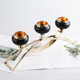 Maxbell Tea Light Candle Holders Arch Bridge Candlestick Candelabra for Living Room