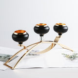 Maxbell Tea Light Candle Holders Arch Bridge Candlestick Candelabra for Living Room