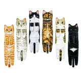 Maxbell Multipurpose Cat Funny Hand Towels Drying Hands Absorbent Soft Drying Towel A