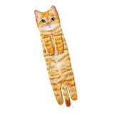 Maxbell Multipurpose Cat Funny Hand Towels Drying Hands Absorbent Soft Drying Towel A