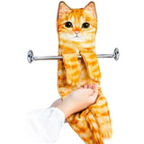 Maxbell Multipurpose Cat Funny Hand Towels Drying Hands Absorbent Soft Drying Towel A