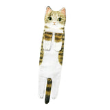 Maxbell Multipurpose Cat Funny Hand Towels Drying Hands Absorbent Soft Drying Towel E