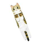 Maxbell Multipurpose Cat Funny Hand Towels Drying Hands Absorbent Soft Drying Towel E