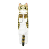 Maxbell Multipurpose Cat Funny Hand Towels Drying Hands Absorbent Soft Drying Towel E