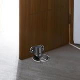 Maxbell Magnetic Door Stopper Door Stop Adjustable Height Bathroom Fitting Screw Black Gray