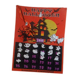Maxbell Halloween Advent Calendar Horror Figures for Wall Classroom Birthday Gifts