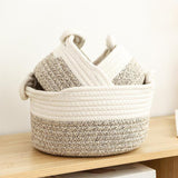 Maxbell 3Pcs Storage Basket Storage Bins Organization for Toys Clothes Bathroom