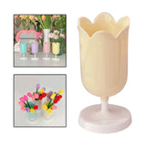 Maxbell Pen Holder Table Vase Photo Props Pencil Organizer Flowerpot Office Yellow