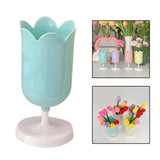 Maxbell Pen Holder Table Vase Photo Props Pencil Organizer Flowerpot Office Green