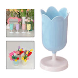 Maxbell Pen Holder Table Vase Photo Props Pencil Organizer Flowerpot Office Blue
