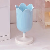 Maxbell Pen Holder Table Vase Photo Props Pencil Organizer Flowerpot Office Blue
