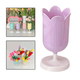 Maxbell Pen Holder Table Vase Photo Props Pencil Organizer Flowerpot Office Purple