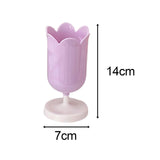 Maxbell Pen Holder Table Vase Photo Props Pencil Organizer Flowerpot Office Purple