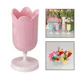 Maxbell Pen Holder Table Vase Photo Props Pencil Organizer Flowerpot Office Pink