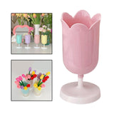 Maxbell Pen Holder Table Vase Photo Props Pencil Organizer Flowerpot Office Pink