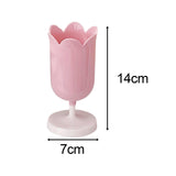 Maxbell Pen Holder Table Vase Photo Props Pencil Organizer Flowerpot Office Pink