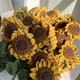 Maxbell Hand Woven Flower Birthday Gift Bouquet for Wedding Holiday Decoration