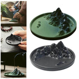 Maxbell Incense Holder Incense Stand Exquisite for Sticks Home Decor Yoga Room Green