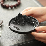 Maxbell Incense Holder Incense Stand Exquisite for Sticks Home Decor Yoga Room Green