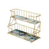 Maxbell Bathroom Organizer Rack Shower Caddy Shelf Makeup Storage Rack Coutertop Multicolor