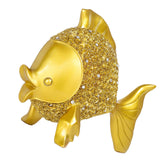 Maxbell Decorative Resin Goldfish Figurine Statue Decoration Gift ,19x34cm