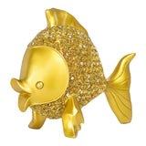 Maxbell Decorative Resin Goldfish Figurine Statue Decoration Gift ,19x34cm