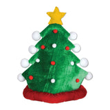 Maxbell Christmas Tree Hat Photo Props Adults Xmas Headgear for Masquerade Holiday Green