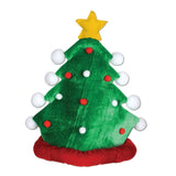 Maxbell Christmas Tree Hat Photo Props Adults Xmas Headgear for Masquerade Holiday Green