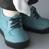 Maxbell Statue Storage Tray Figurine Sculpture Decor for Home TV Cabinet Restaurant Blue