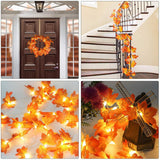 Maxbell Fall Decoration Easy Installation String Lights for Autumn Harvest Shops 3m USB