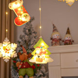 Maxbell Christmas String Lights Fairy Curtain Lights Waterproof for New Year Outdoor Colorful