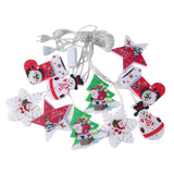 Maxbell Christmas String Lights Fairy Curtain Lights Waterproof for New Year Outdoor Colorful