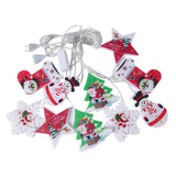 Maxbell Christmas String Lights Fairy Curtain Lights Waterproof for New Year Outdoor Colorful