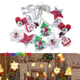Maxbell Christmas String Lights Fairy Curtain Lights Waterproof for New Year Outdoor Colorful