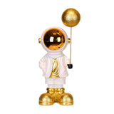 Maxbell Desktop Polyresin Astronaut Standing Figurine Home Ornament Gift Toys Decor White