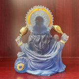 Maxbell Resin Sitting Buddha Statues Ornaments Gifts for Shop Bookshelf Fengshui