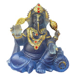 Maxbell Resin Sitting Buddha Statues Ornaments Gifts for Shop Bookshelf Fengshui